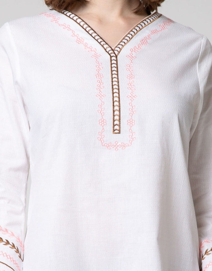 Details Long Sleeve Midi Dress Leb
