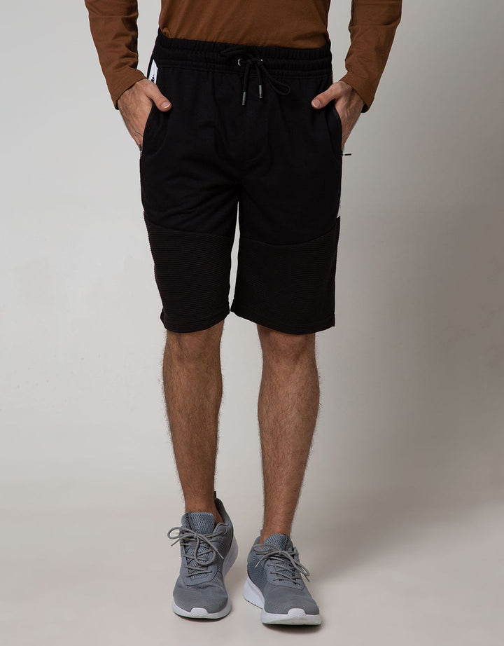 American Jeans Knit Bottom Short Pants Drawstring Cut N Sewn With Text