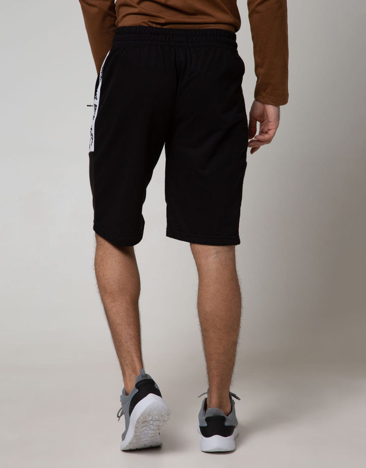 American Jeans Knit Bottom Short Pants Drawstring Cut N Sewn With Text