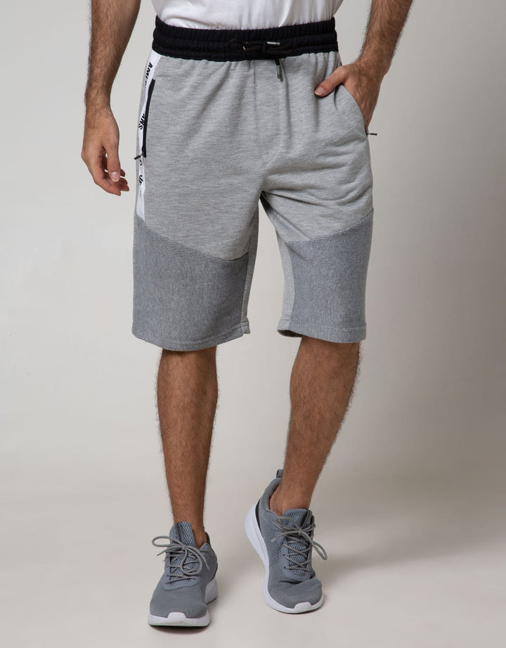 American Jeans Knit Bottom Short Pants Drawstring Cut N Sewn With Text