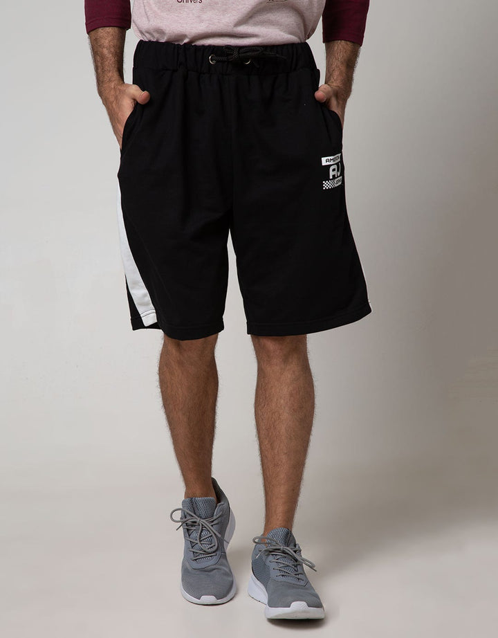 American Jeans Short Pants Drawstring Racing Theme