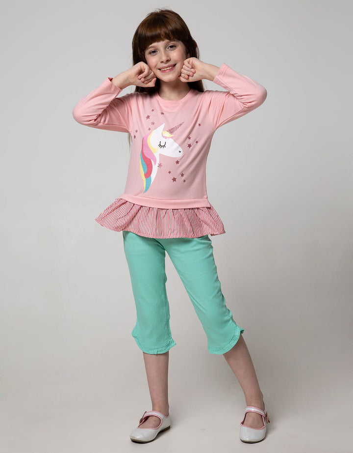 Little M Long Sleeve T-Shirt Unicorn Mote