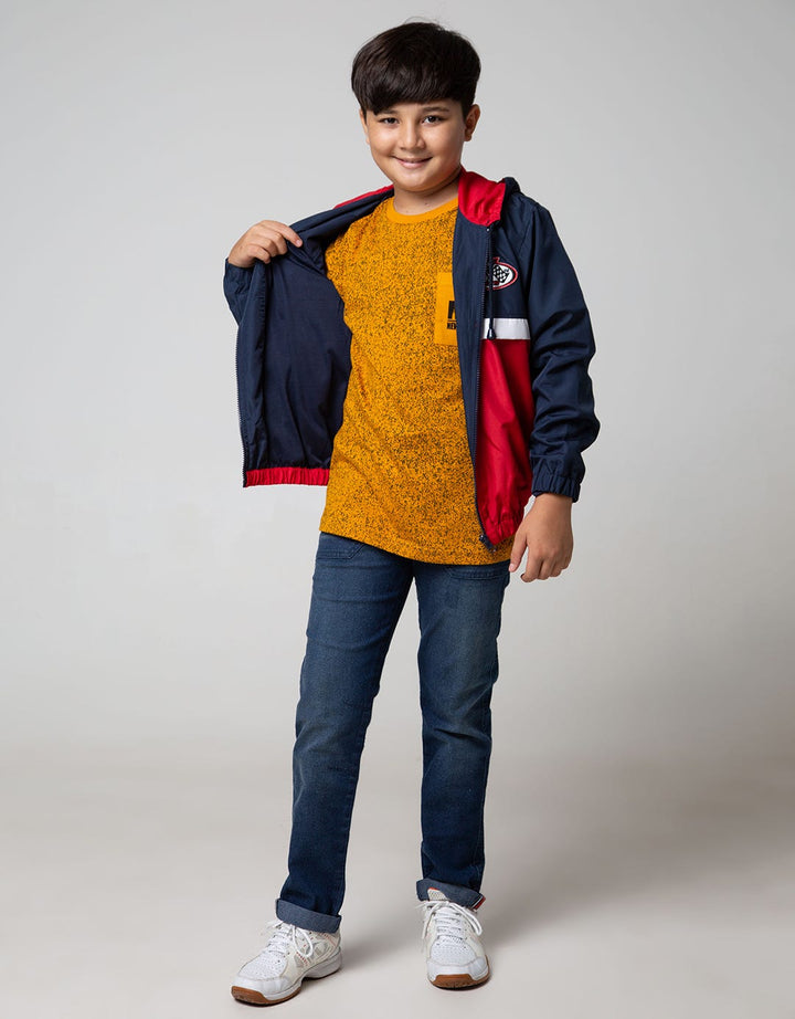 Aero Kids Parachute Jacket Hoodie C&amp;S Yellowish Small