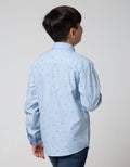 Aero Kids Long Sleeve Shirt Fullprint Oxford Skateboard Team