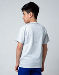 Aero Short Sleeve T-Shirt Ki Printnofloc Patern Shark Boys
