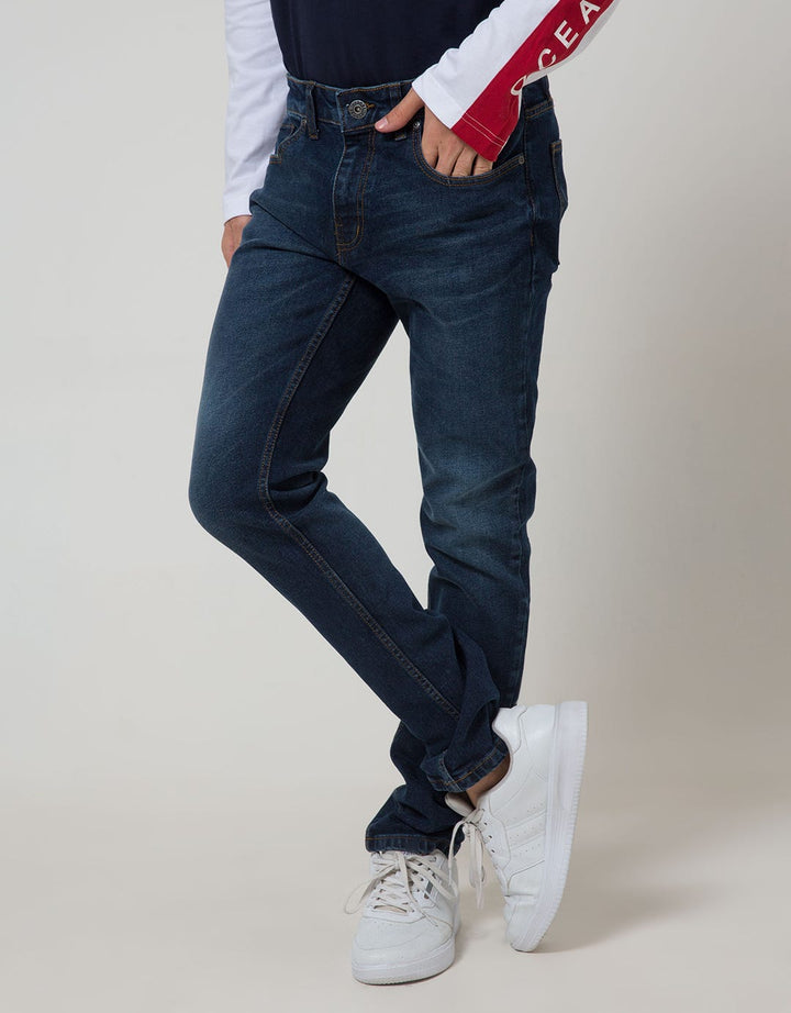 Nevada Long Pants Denim Slim Fit
