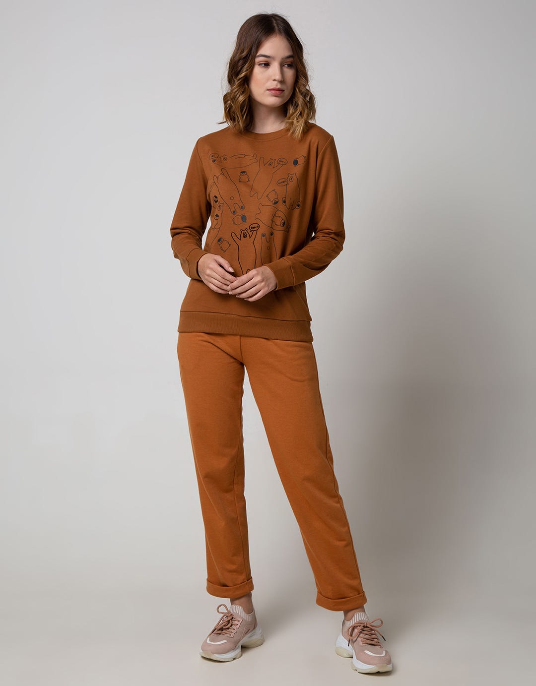 Nevada Long Sleeve SweatT-Shirt Bear