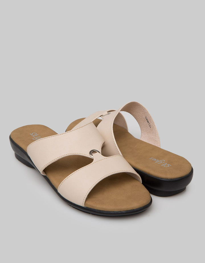 St. Yves Slipper Sandals Cross Strap