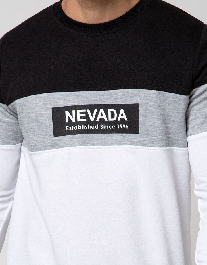 Nevada Long Sleeve SweaT-Shirt Cut N Sewn Men