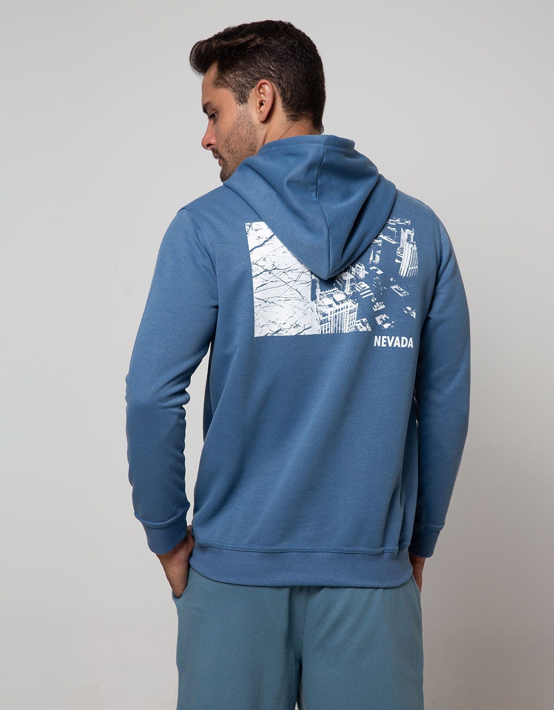 Nevada Sweatshirt Jumper Hoodie With Print