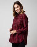 Crater Long Sleeve Shirt Dress