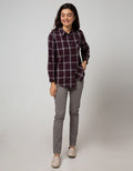 Crater Long Sleeve Shirt Checks With Pocket