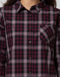 Crater Long Sleeve Shirt Checks With Pocket