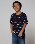 Aero Short Sleeve T-Shirt Fullprintnofloc Regu Dinos Wild