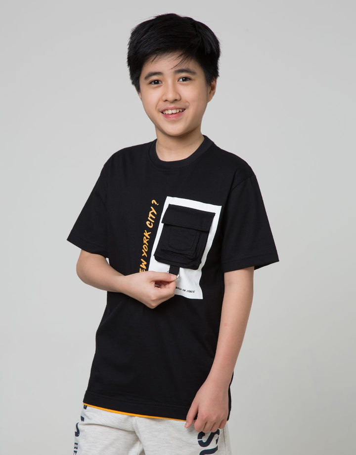 Nevada Kids Short Sleeve T-Shirt Pocket