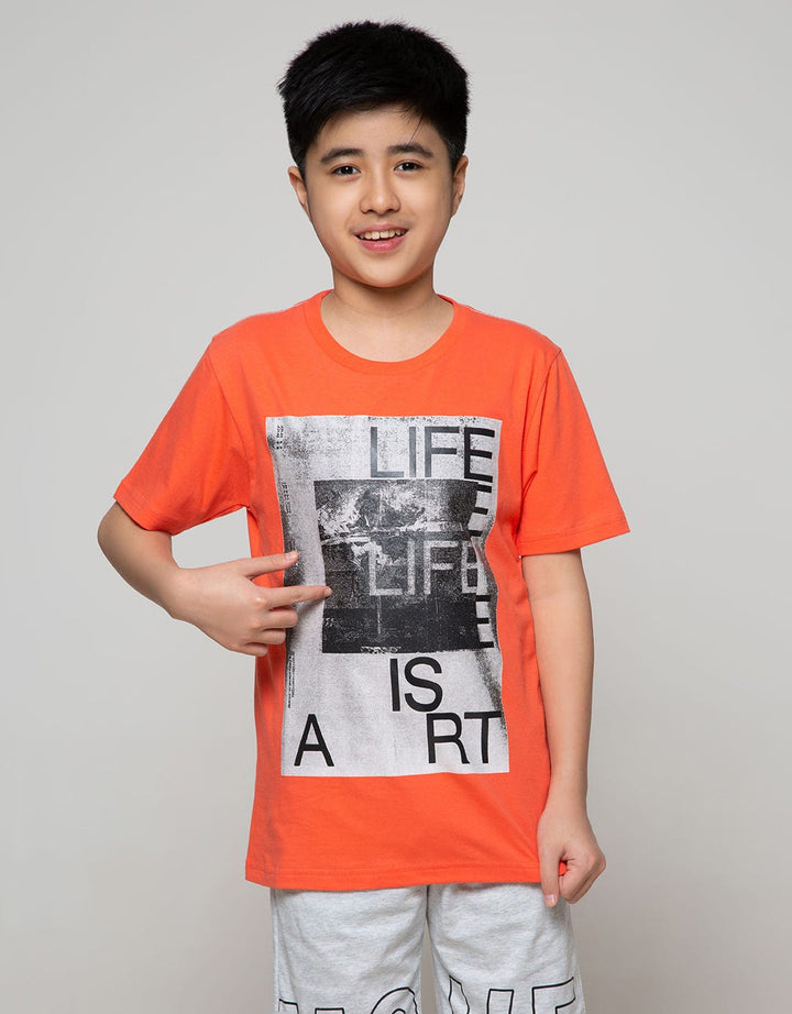 Nevada Kids Short Sleeve T-Shirt Life Is Art