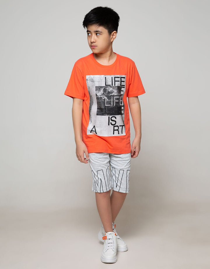 Nevada Kids Short Sleeve T-Shirt Life Is Art