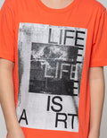 Nevada Kids Short Sleeve T-Shirt Life Is Art