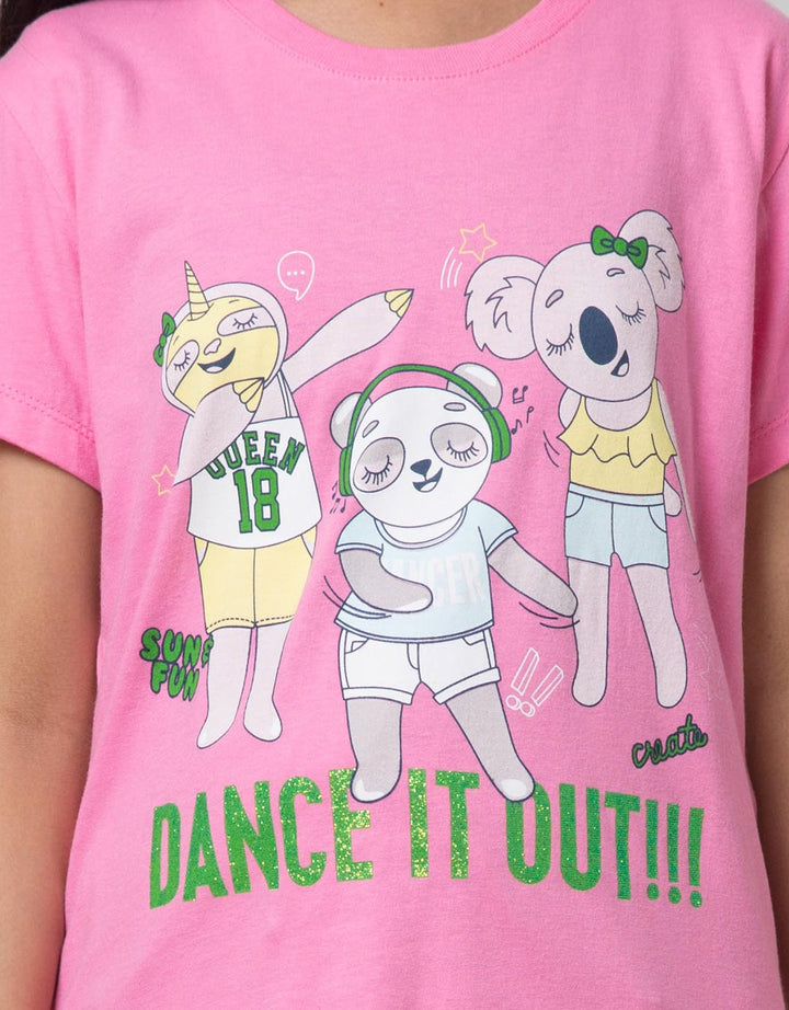 Aero Short Sleeve T-Shirt Basic Dance