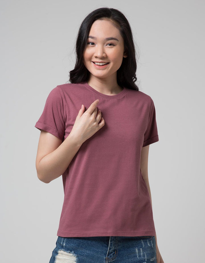 Phenomenal Short Sleeve T-Shirt Tangan Tekuk Plain