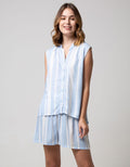 Nevada Short Sleeve Pyjama Shorts Strawberry Cake