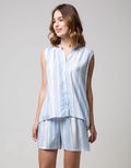 Nevada Short Sleeve Pyjama Shorts Strawberry Cake