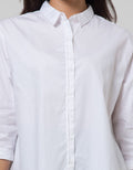 Details Woven Top Long Sleeve Shirt Ogold Top Woven Arm Roll