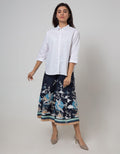 Details Woven Top Long Sleeve Shirt Ogold Top Woven Arm Roll