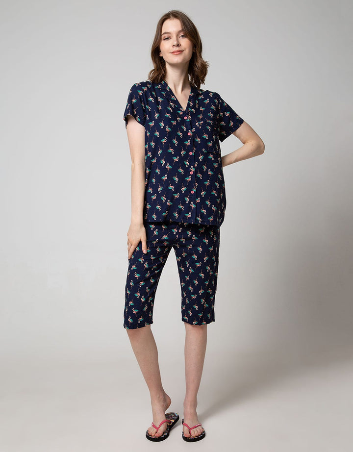 Nevada Ss Pajama Capri Pose Sunday