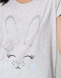 Nevada Short Sleeve Pyjama Shorts Bunny Love
