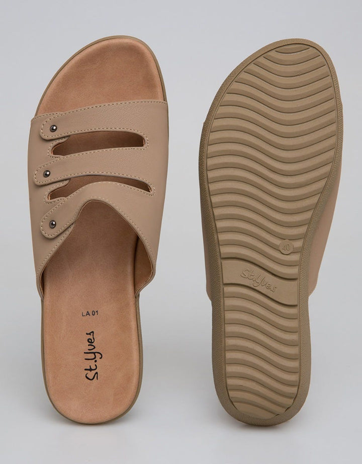 St. Yves Slipper Sandals Double Strap