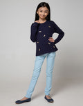 Aero Kids Long Sleeve T-Shirt Stars Full Sequins
