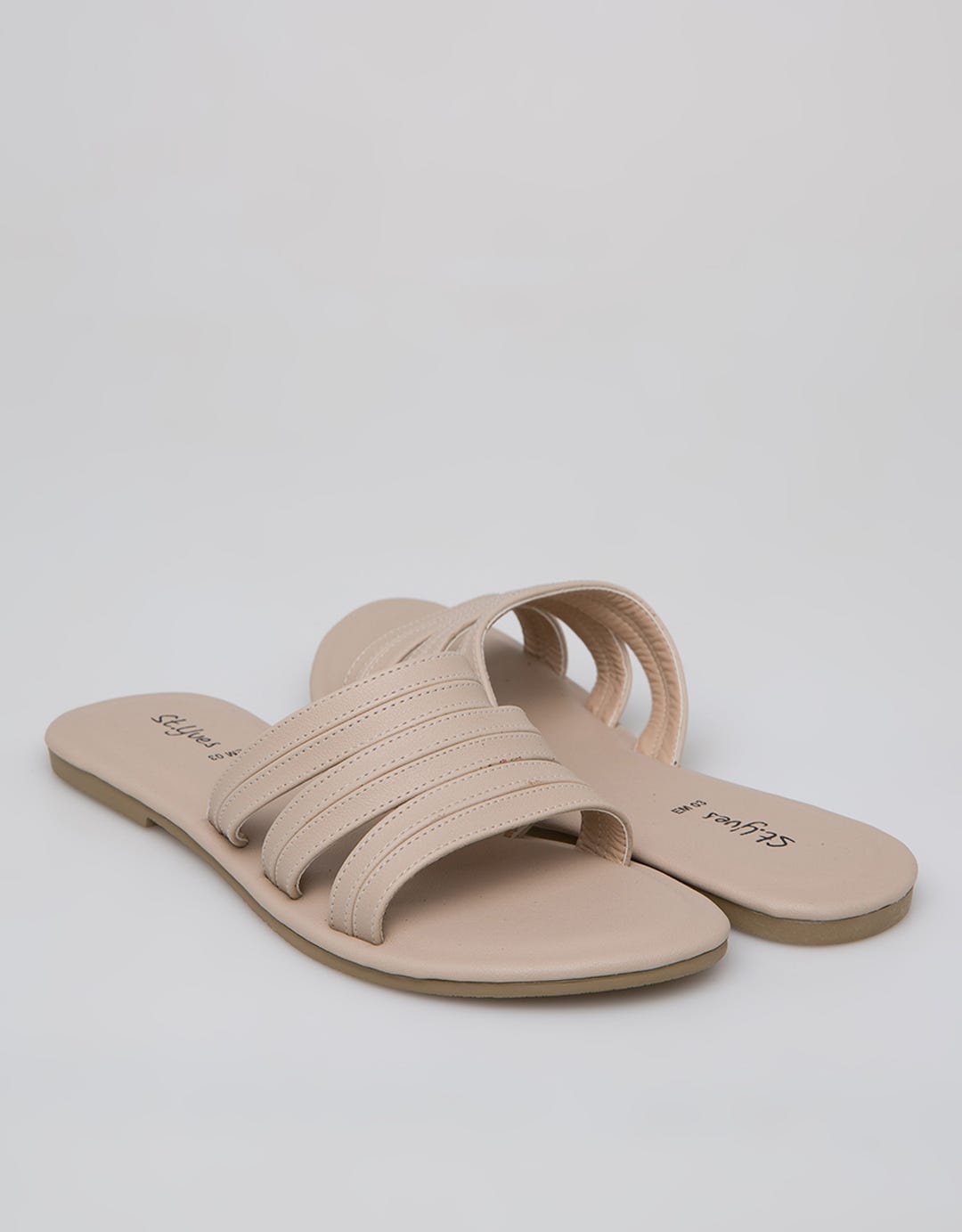 St. Yves Slipper Sandal Triple Strap
