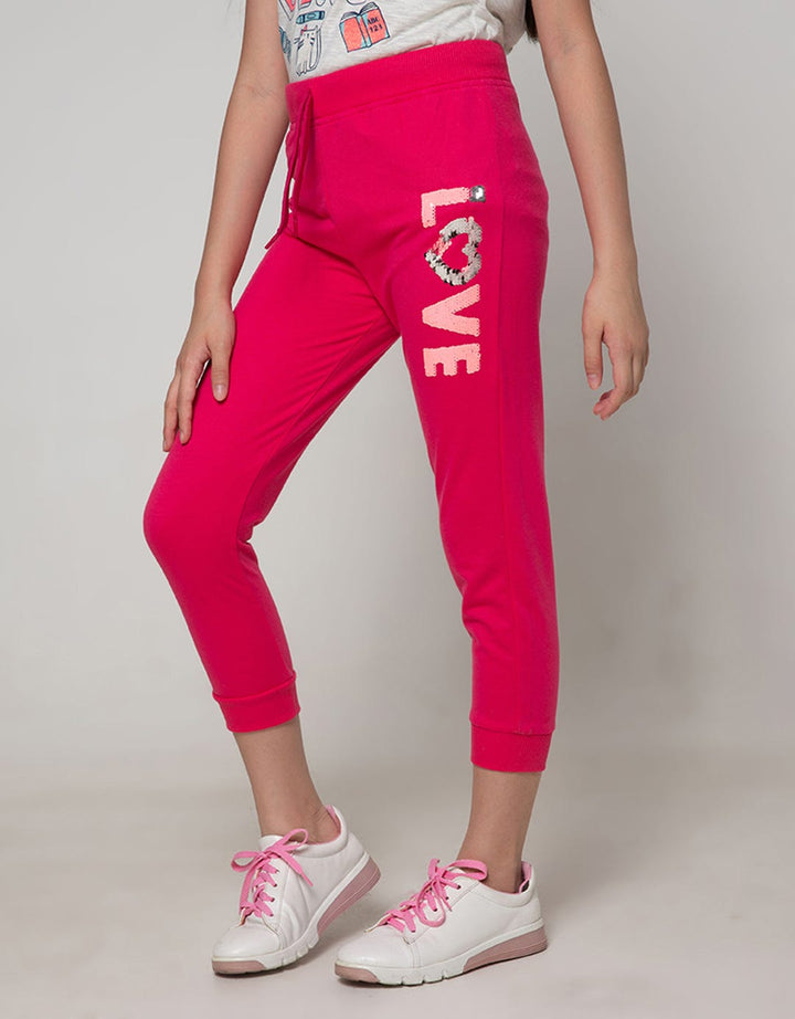 Aero Kids Jogger Love Flip Sequins