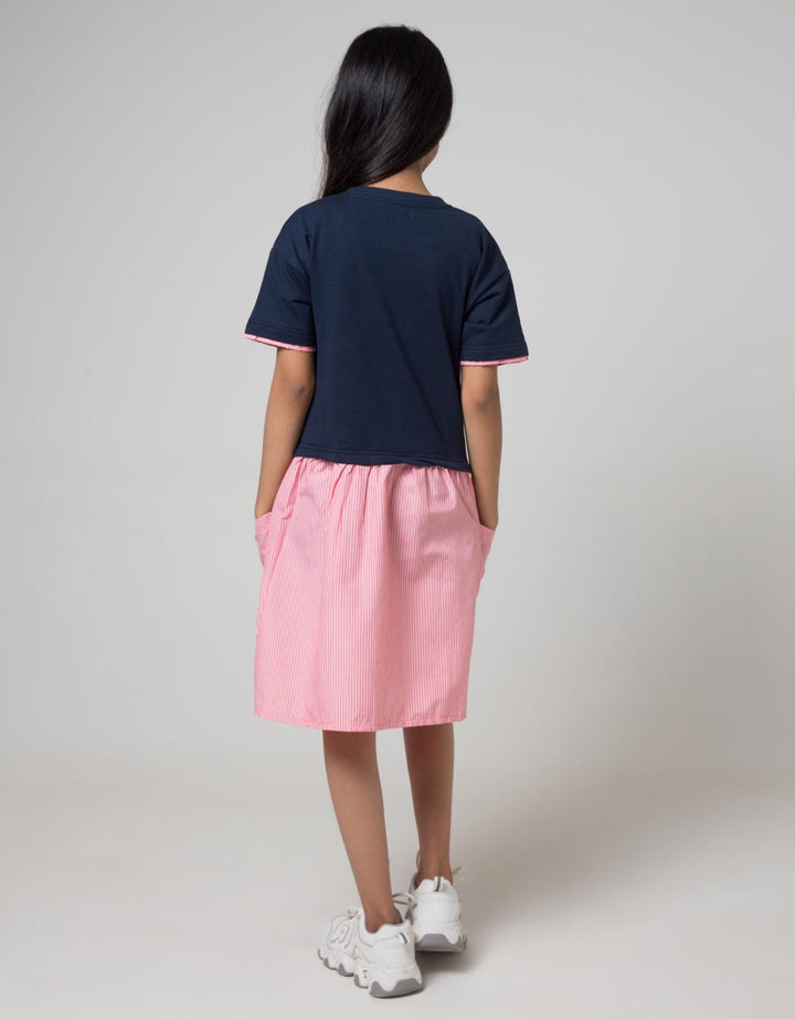 Aero Short Sleeve Midi Dress I Believe