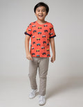 Little M Short Sleeve T-Shirt Fullprint Car