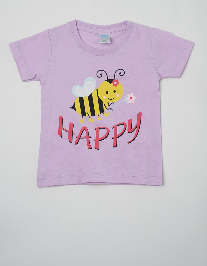 Pipiniko Ss Be Happy Bee T-Shirt