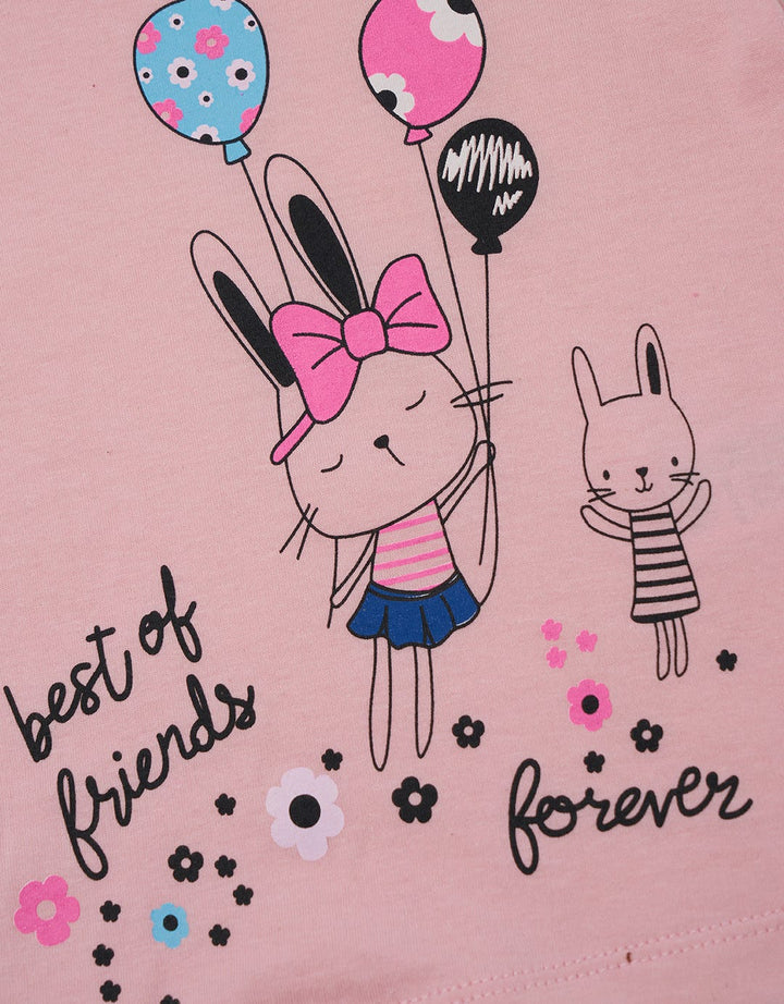 Pipiniko Ss Bunny Balloon T-Shirt