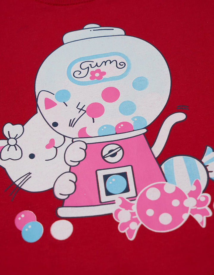 Pipiniko Ss Cat Bubble T-Shirt