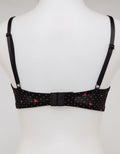 Nevada Non Push Up Regular Bra Print Polkared
