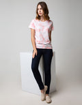 T Zone Short Sleeve T-Shirt Tiedye Non Raglan Basic