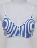 Nevada Non Push Up Regular Bra Wide Stripe Print