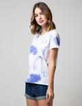 T Zone Short Sleeve T-Shirt Tiedye Non Raglan Basic