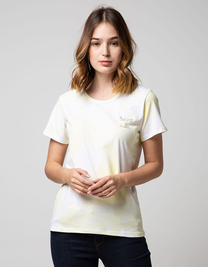 T Zone Short Sleeve T-Shirt Tiedye Non Raglan Basic
