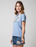 T Zone Short Sleeve T-Shirt Photoprint Non Raglan Girly