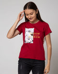 T Zone Short Sleeve T-Shirt Photoprint Non Raglan Girly