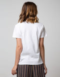 T Zone Short Sleeve T-Shirt Wording Non Raglan Basic