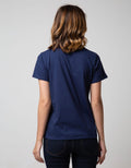T Zone Short Sleeve T-Shirt Wording Non Raglan Basic