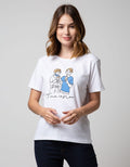 T Zone Short Sleeve T-Shirt Cartoon Non Raglan Cute