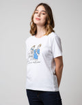 T Zone Short Sleeve T-Shirt Cartoon Non Raglan Cute